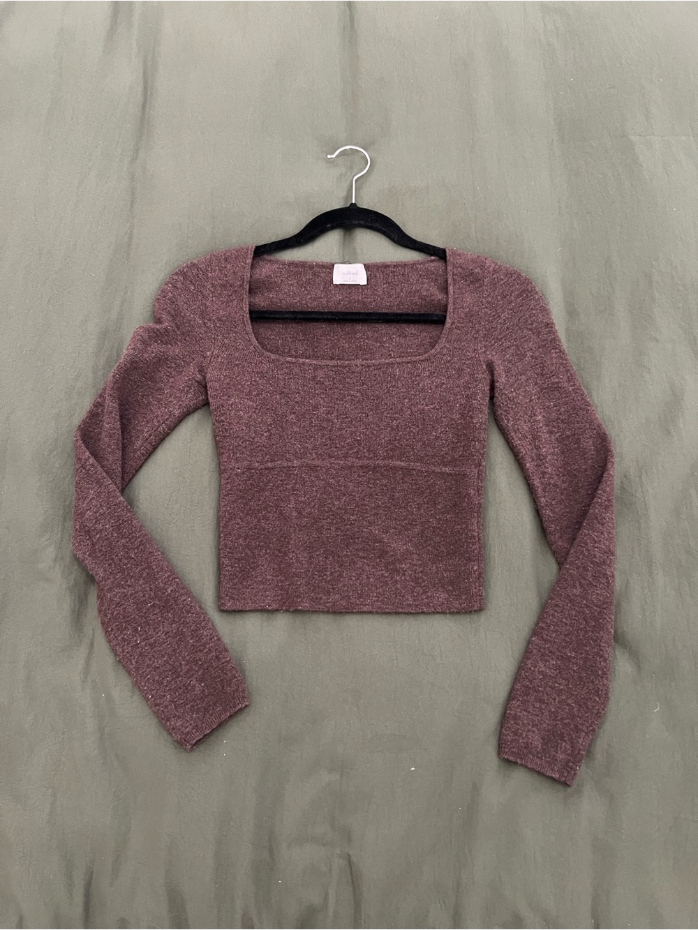 Wilfred brown knit top